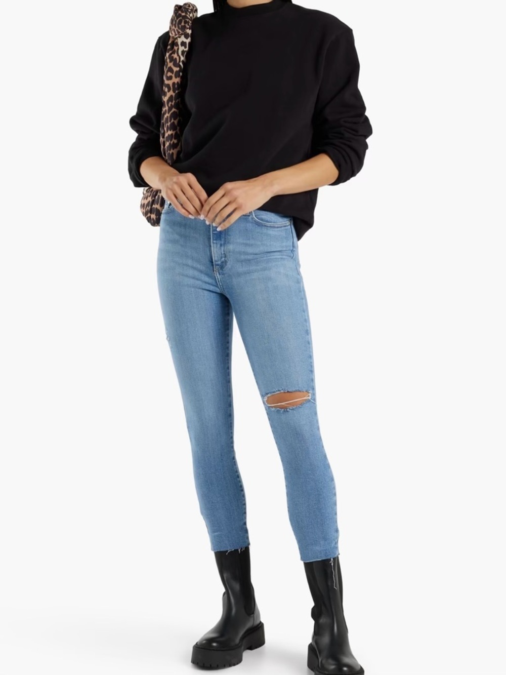NWT Nobody Denim ‘Siren’ Skinny Ankle Petite Jeans in “Realistic” Wash Size 24